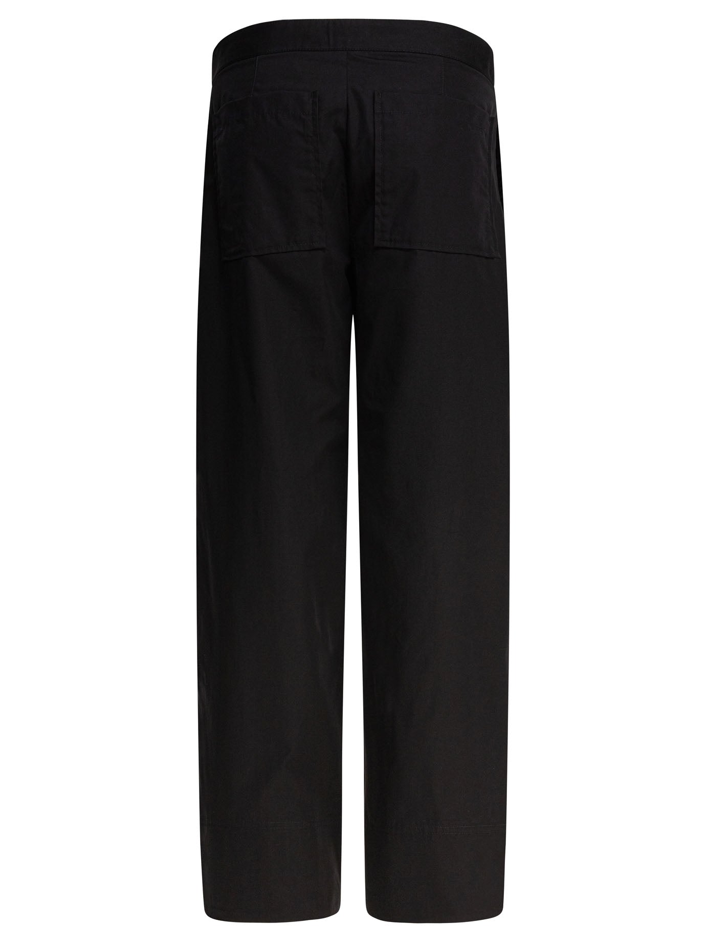 Toteme Casual cotton pants - Black