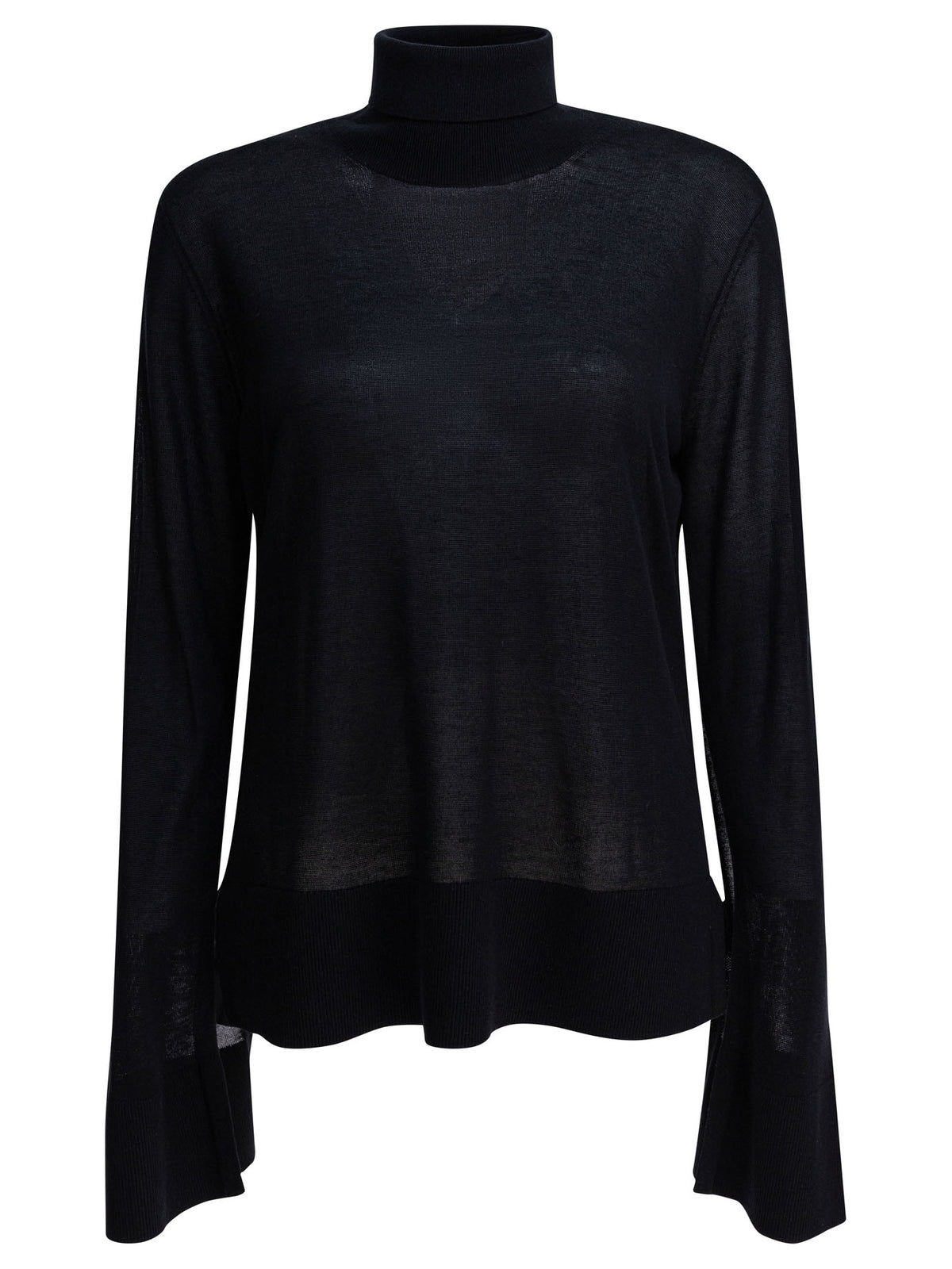 Toteme Cashmere blend turtleneck sweater - Black