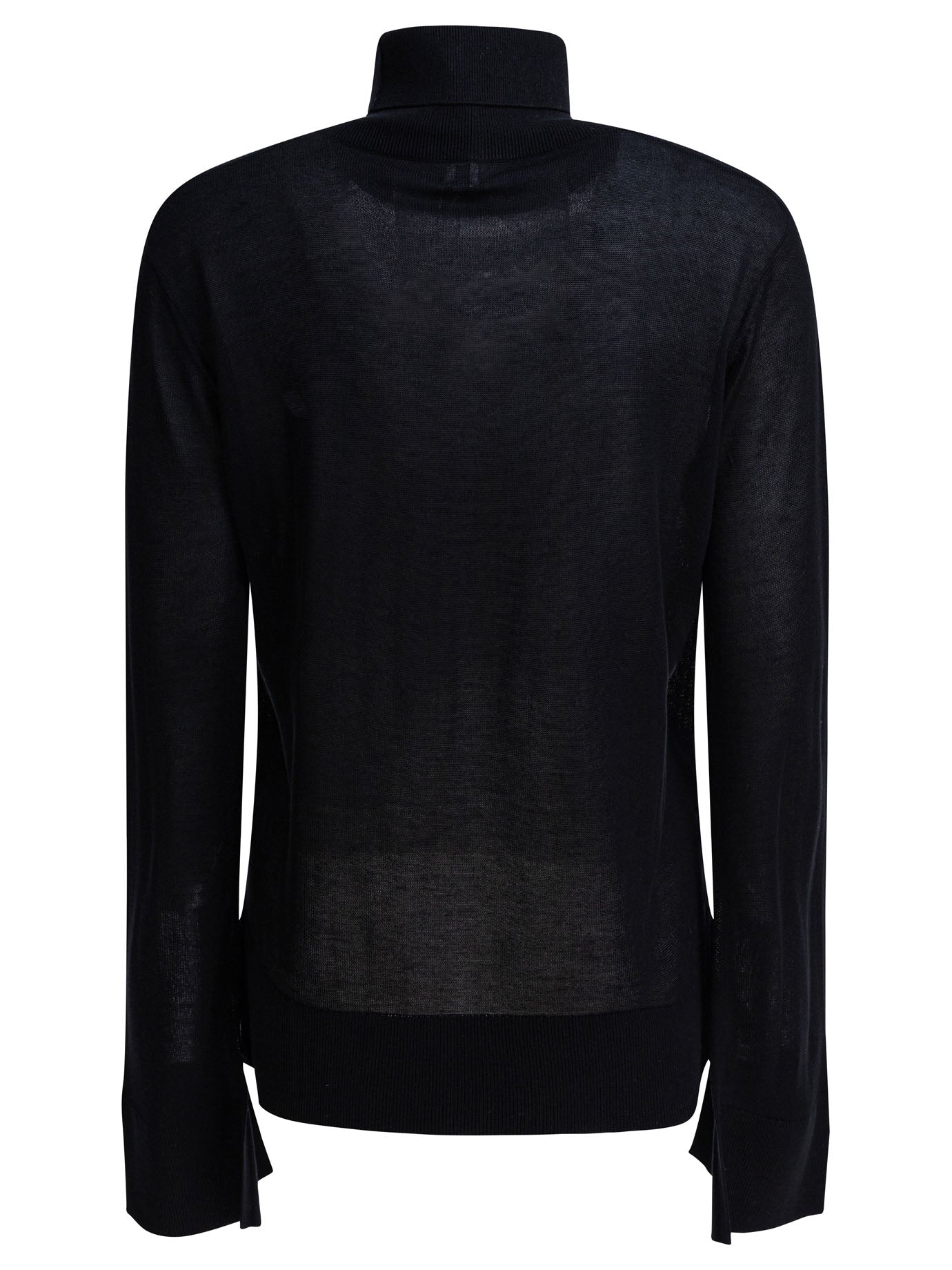 Toteme Cashmere blend turtleneck sweater - Black