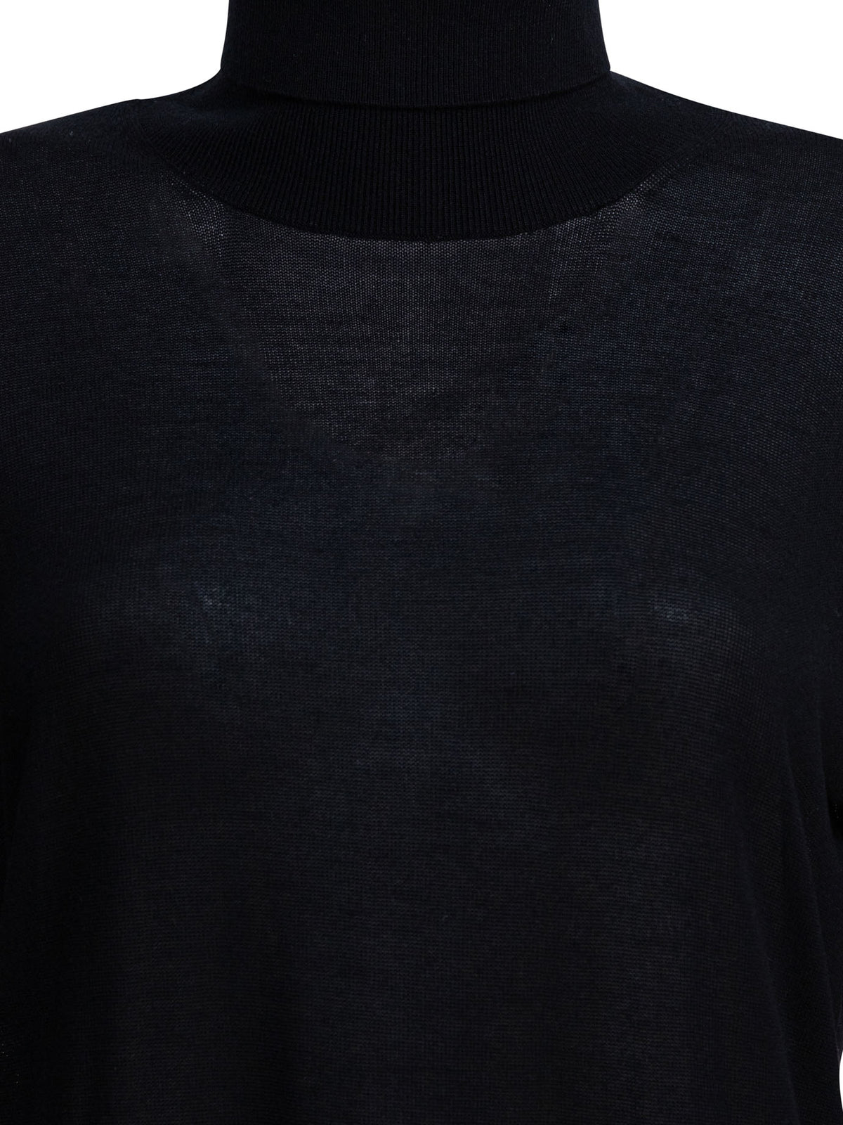Toteme Cashmere blend turtleneck sweater - Black