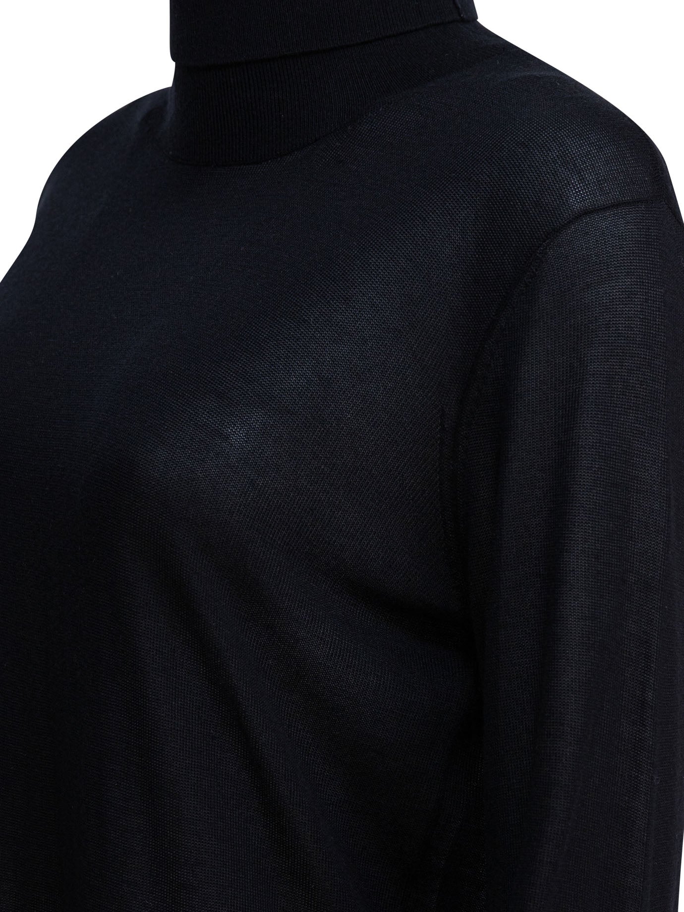 Toteme Cashmere blend turtleneck sweater - Black