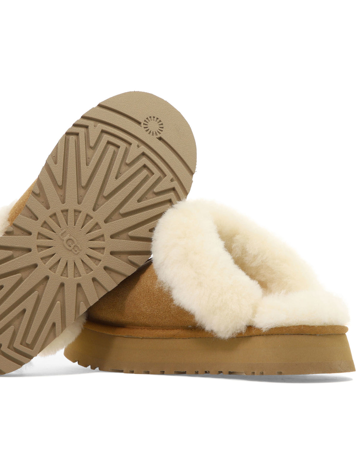 Ugg "Disquette" Slippers - Brown