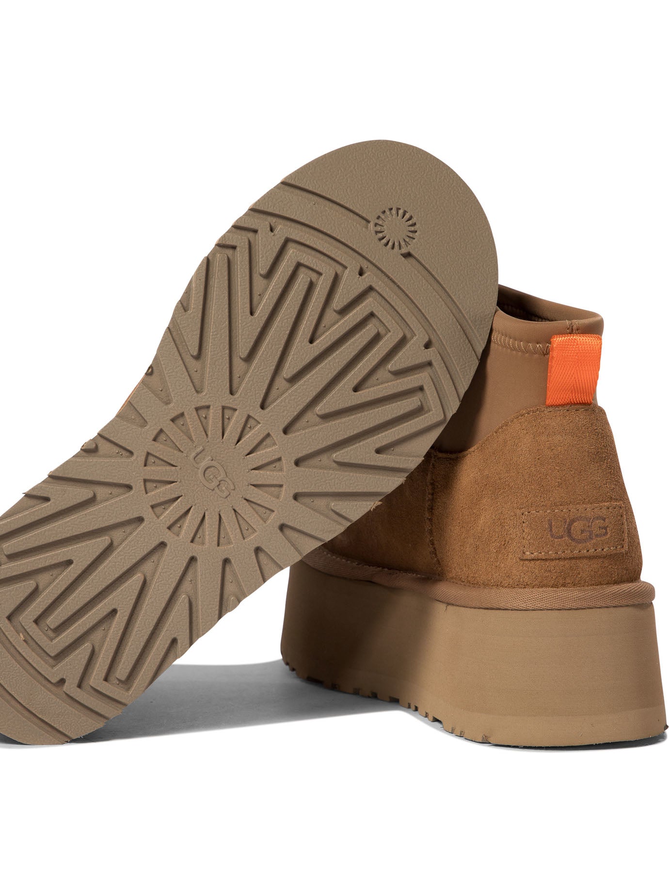 Ugg "Classic Mini Dipper" ankle boots - Beige