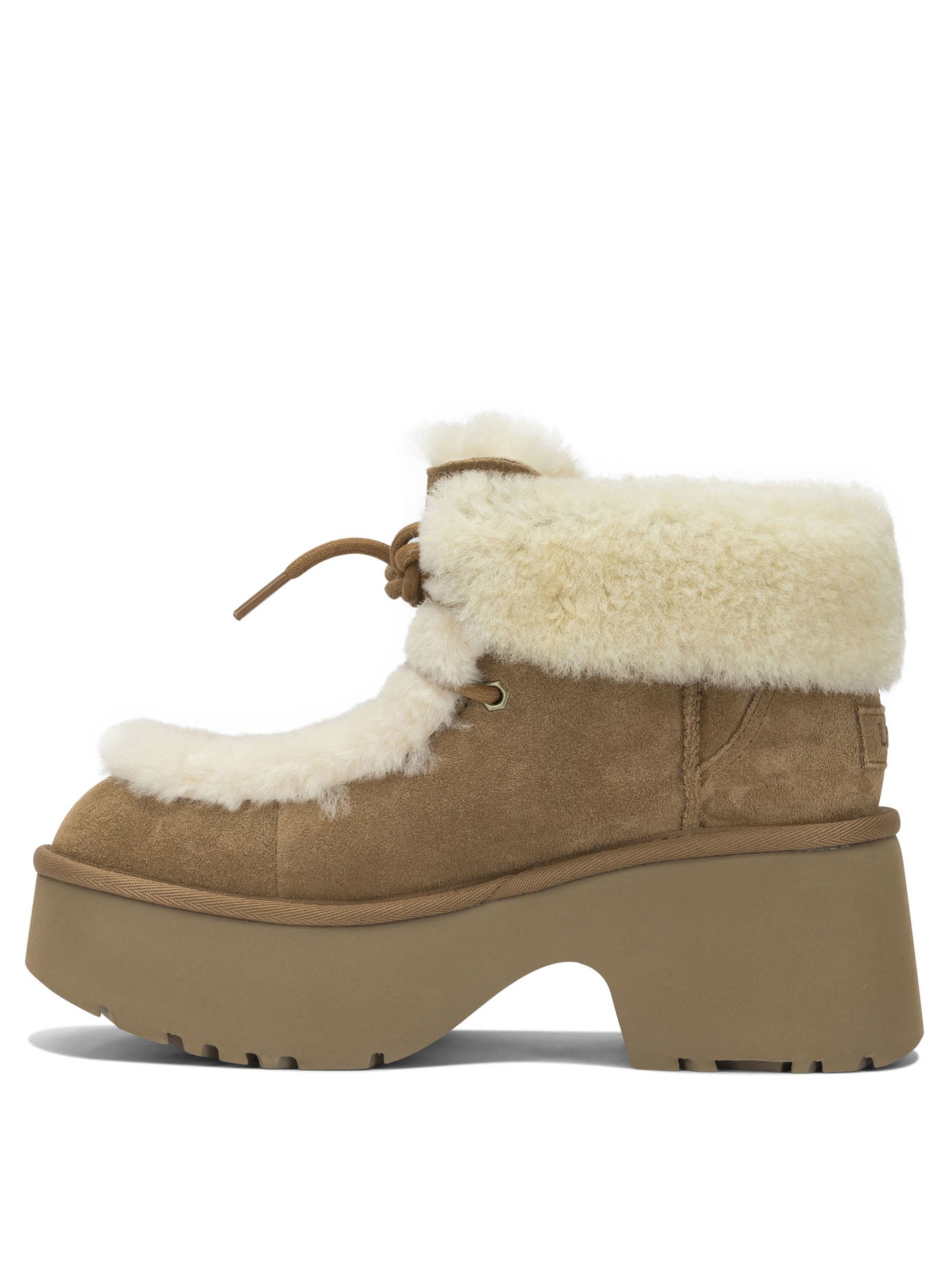 Ugg "Classic Esmee" ankle boots - Brown