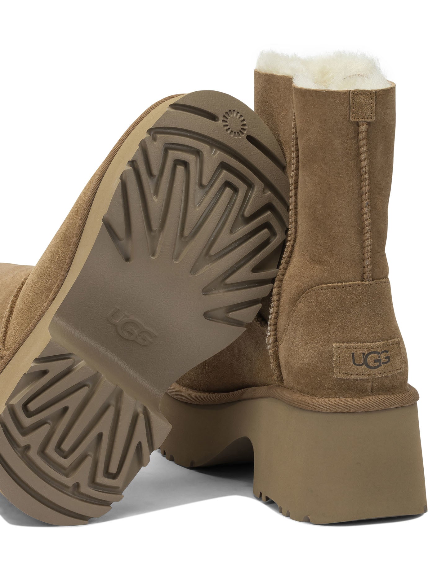 Ugg "Classic Esmee" ankle boots - Brown