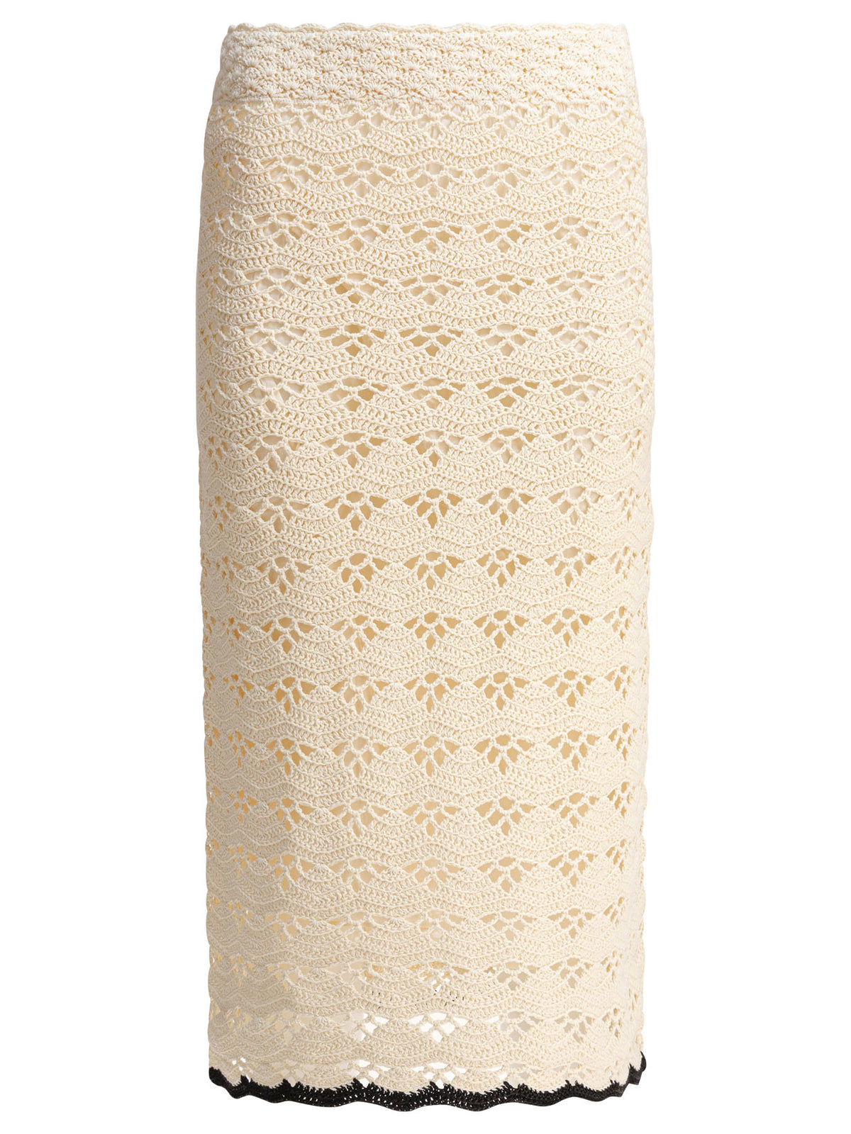 Zimmermann "Rhiannon" midi skirt - Beige