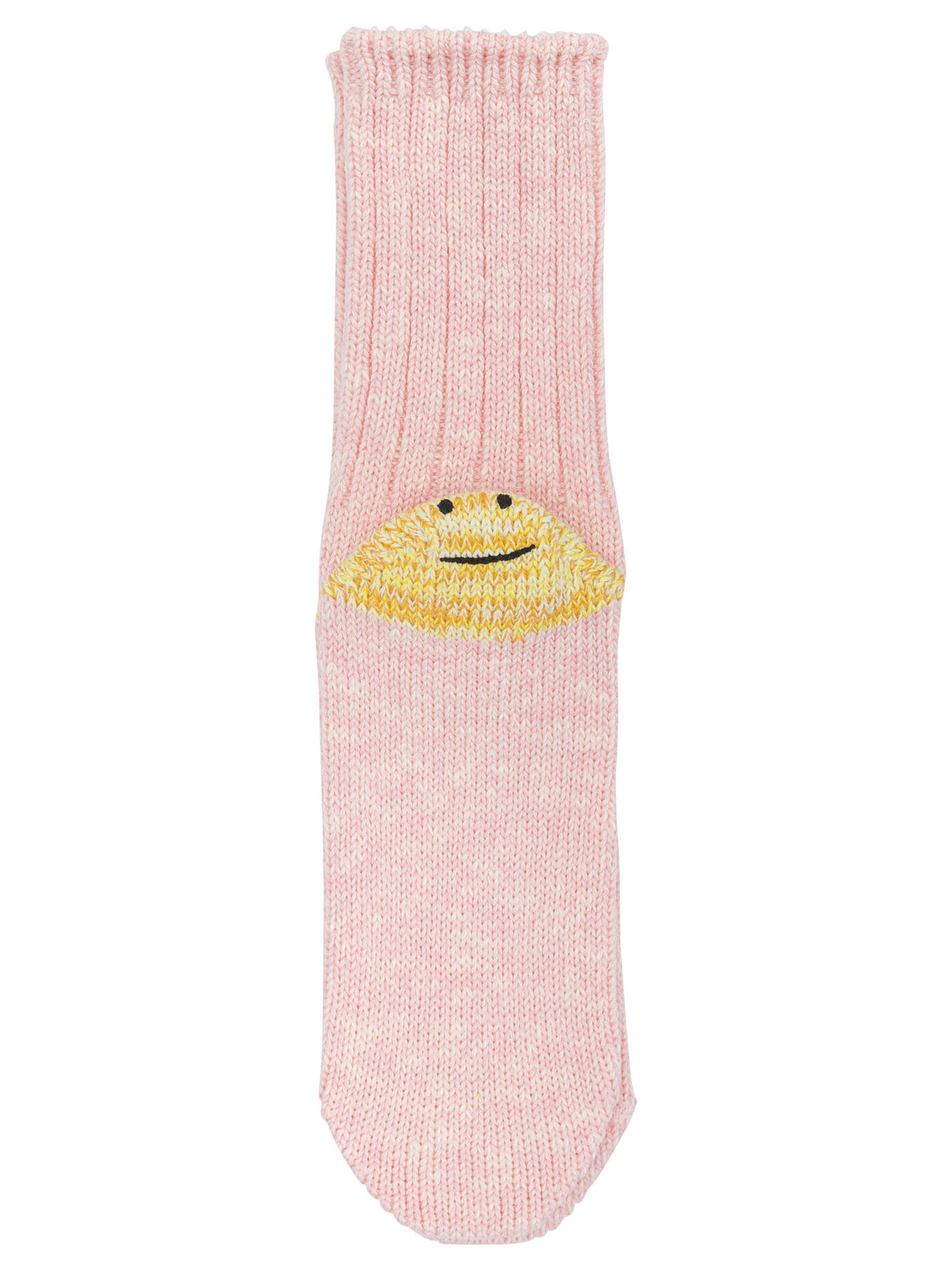 Kapital "Rainbow Happy Heel" Socks - Pink