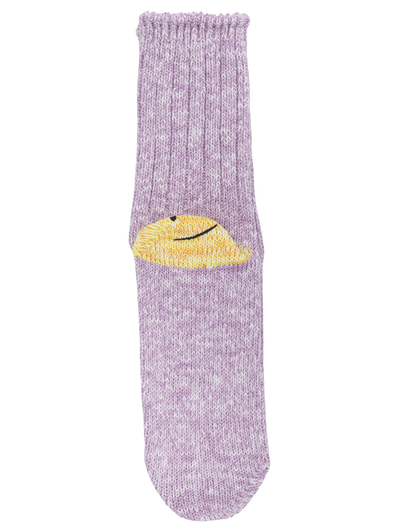 Kapital "Rainbow Happy Heel" Socks - Purple