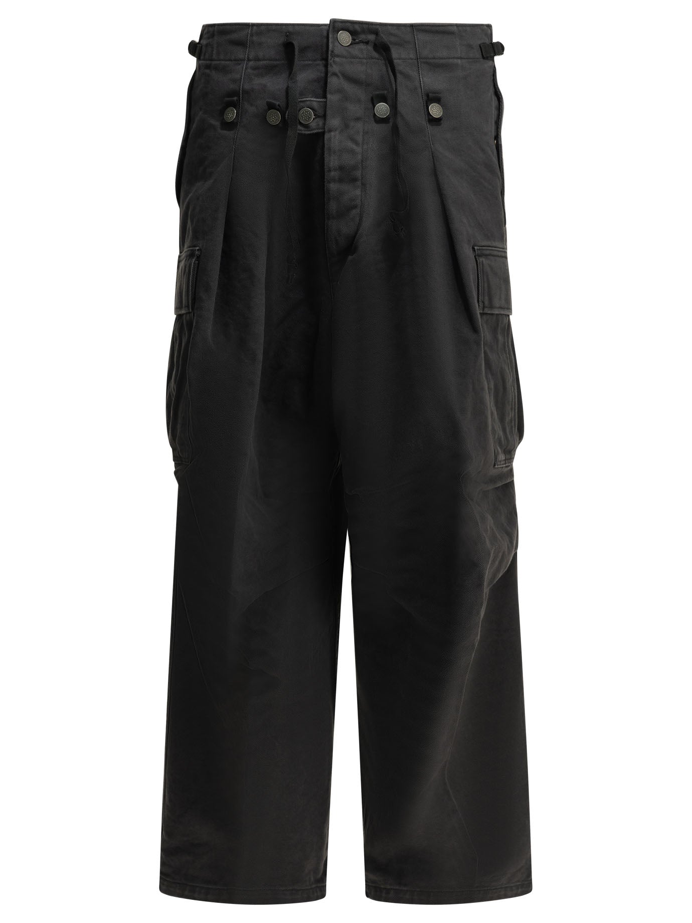 Kapital "Rip Stop Jumbo" Cargo pants - Black