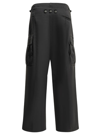 Kapital "Rip Stop Jumbo" Cargo pants - Black