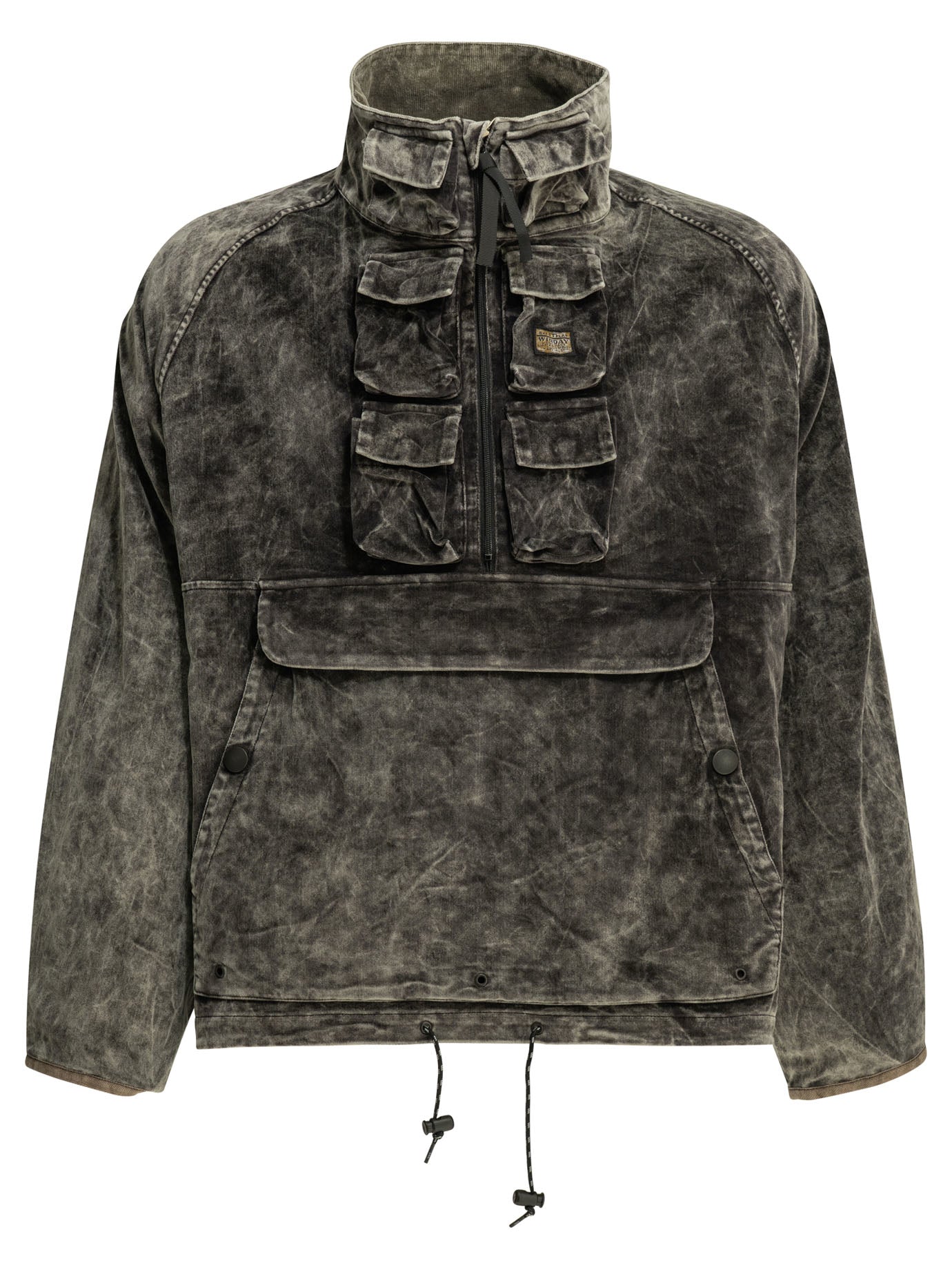 Kapital "Velveteen Nickle 6" Lightweight jacket - Black