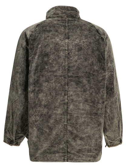 Kapital "Velveteen Nickle 6" Lightweight jacket - Black