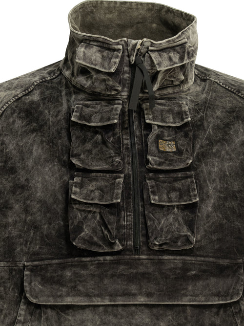Kapital "Velveteen Nickle 6" Lightweight jacket - Black