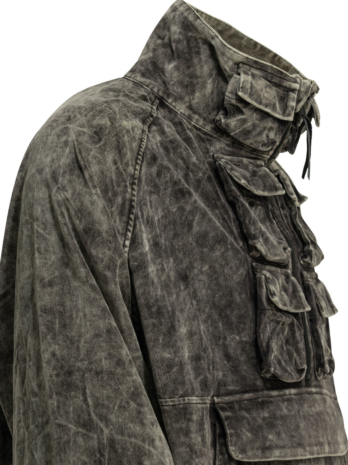 Kapital "Velveteen Nickle 6" Lightweight jacket - Black