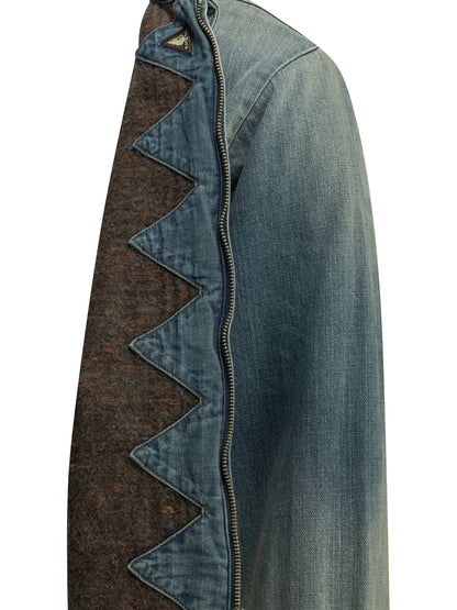 Kapital "Hacksaw Drizzier" denim jacket - Light Blue
