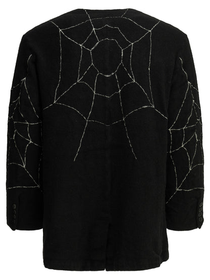 Kapital "Kountry Dream Catch" short coat - Black