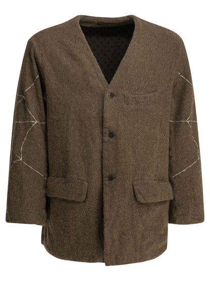 Kapital "Kountry Dream Catch" short coat - Brown