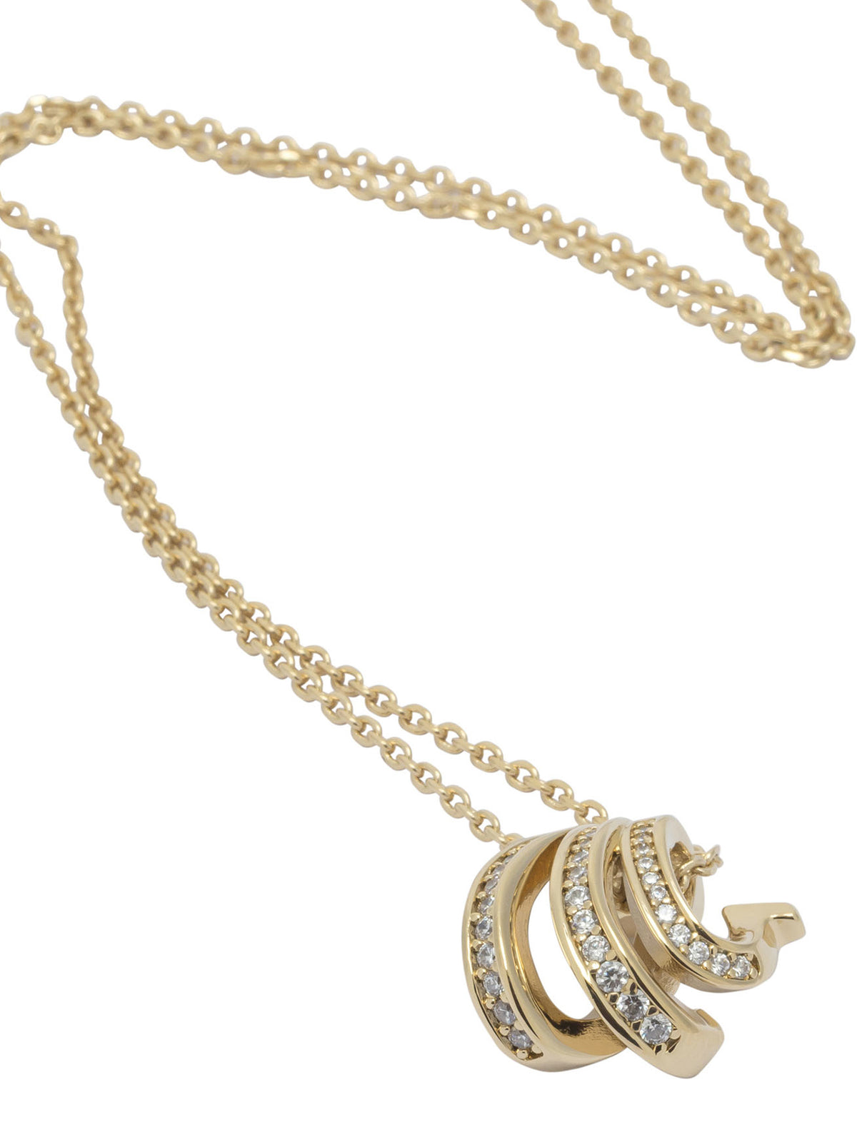 Ferragamo "Triple Gancino" necklace - Gold
