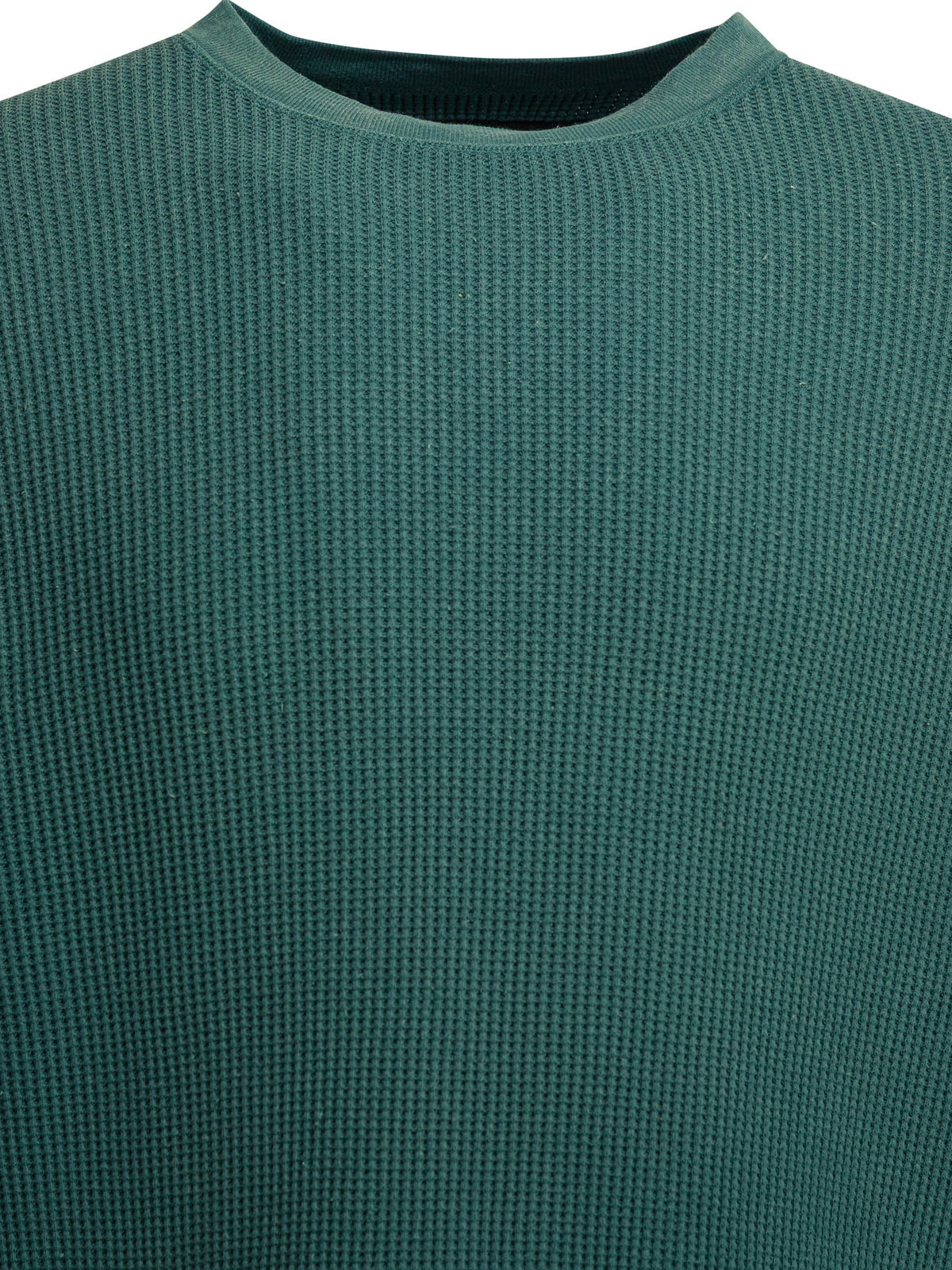 Kapital "Eco Waffle Big Crew" Sweatshirt - Green