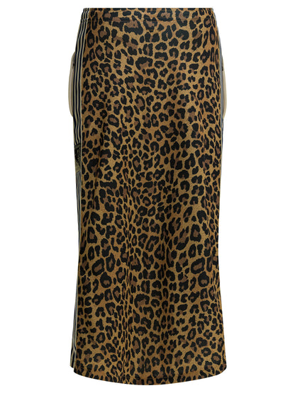 Kapital Animal long skirt - Brown