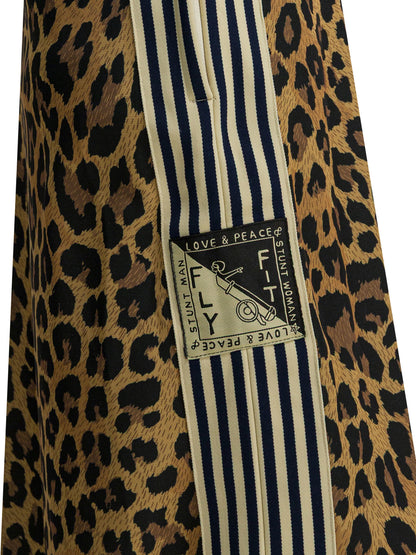 Kapital Animal long skirt - Brown