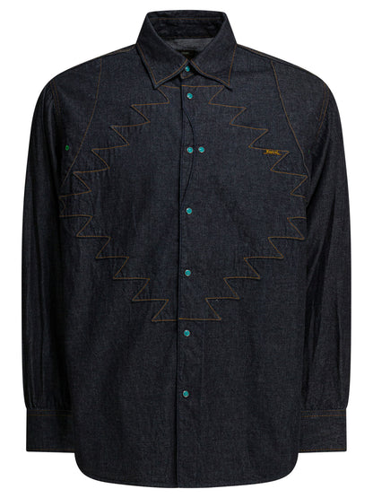 Kapital Casual denim shirt - Blue