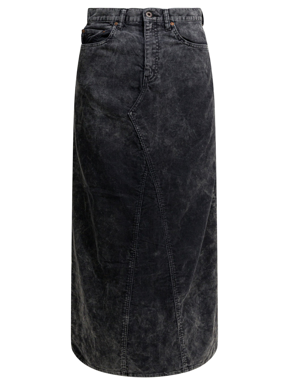 Kapital Long pencil skirt - Black