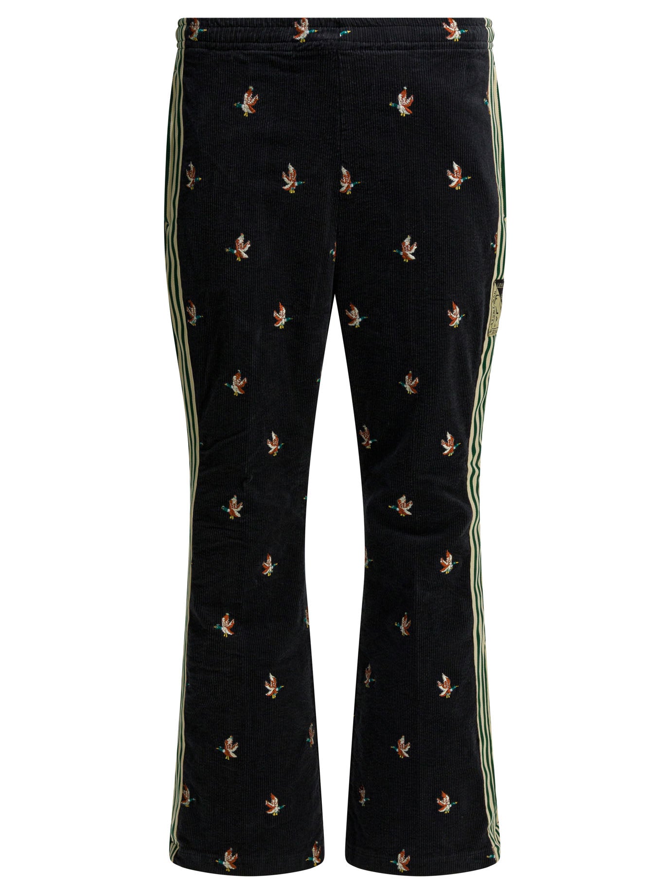 Kapital Embroidered sports pants - Black