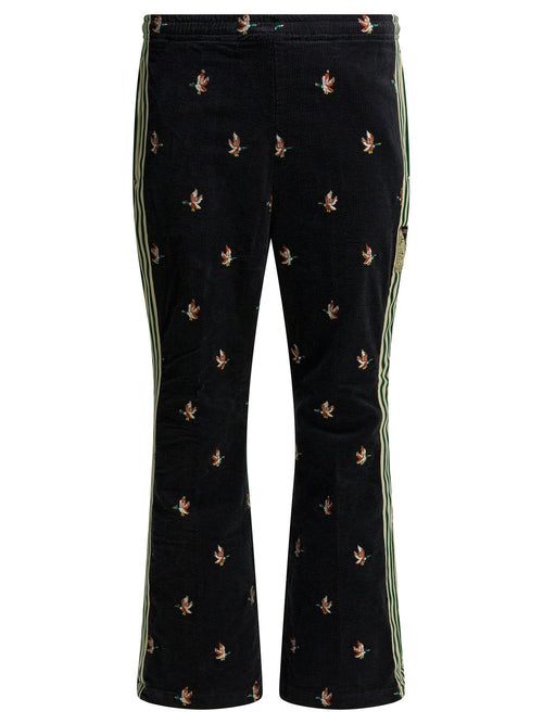 Kapital Embroidered sports pants - Black