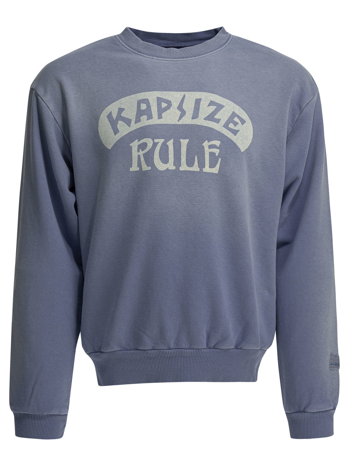 Kapital "Kapisize Rule" crewneck sweatshirt - Light Blue
