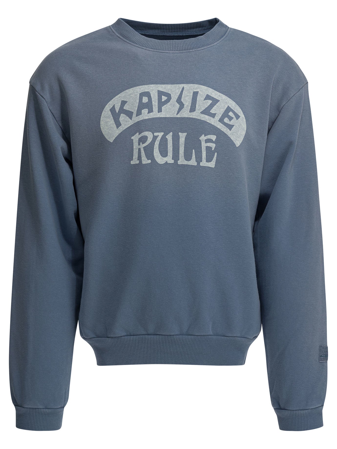 Kapital "Kapisize Rule" crewneck sweatshirt - Blue