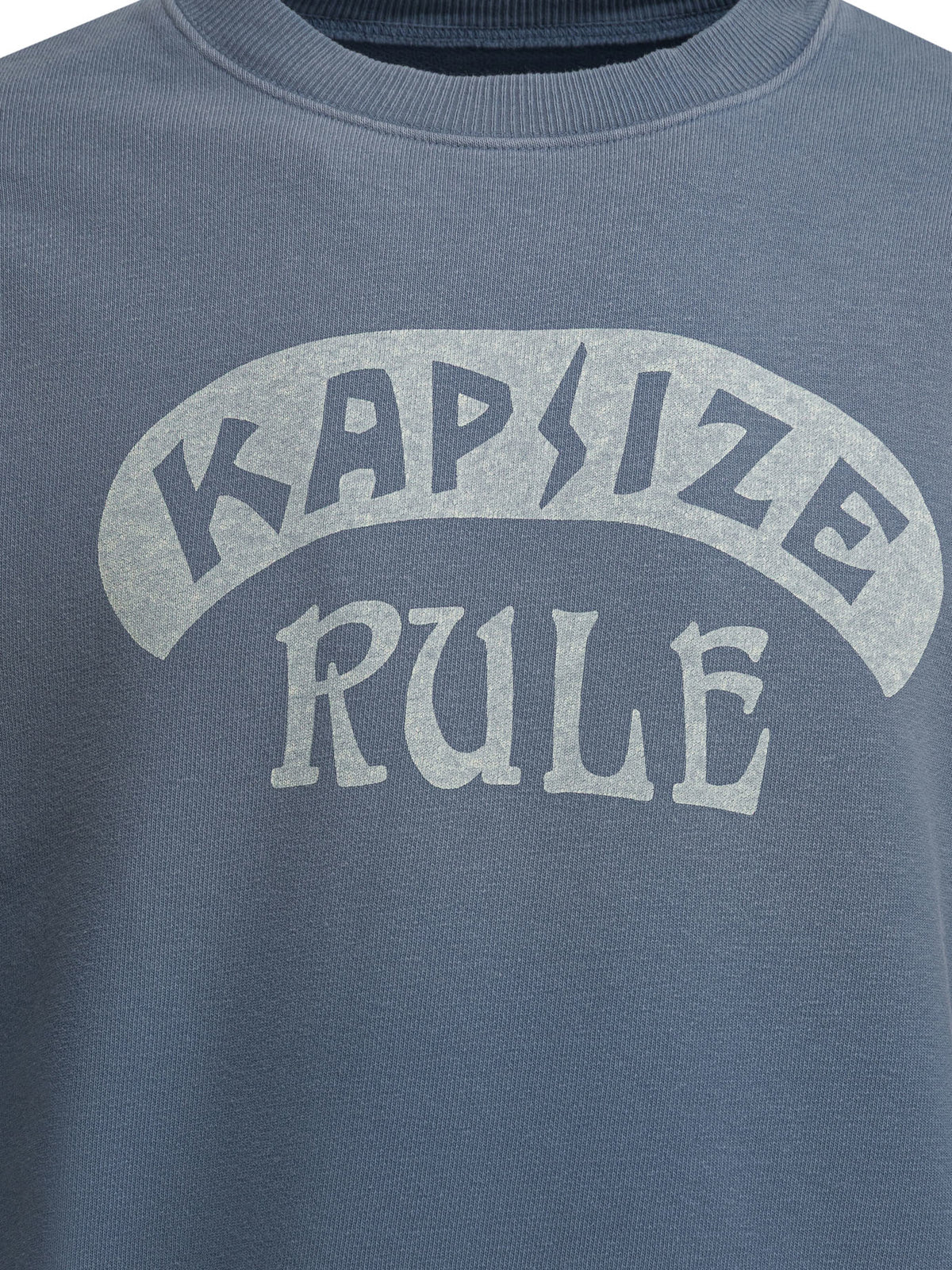 Kapital "Kapisize Rule" crewneck sweatshirt - Blue