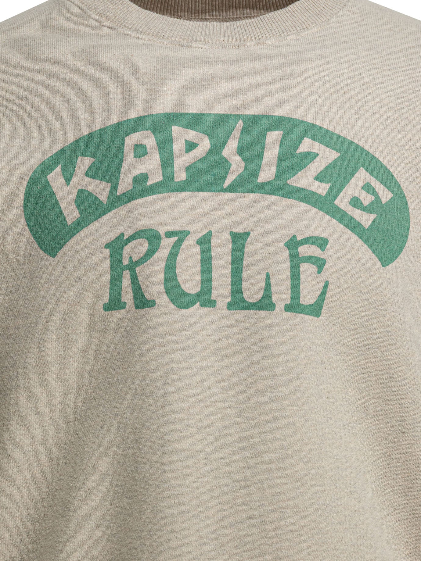 Kapital "Kapisize Rule" crewneck sweatshirt - White