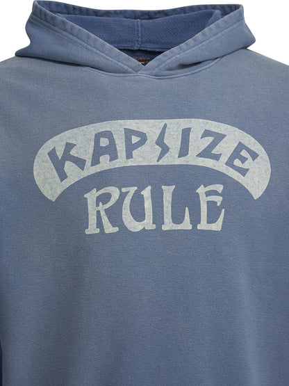 Kapital "Kapsize Rule" hoodie - Blue