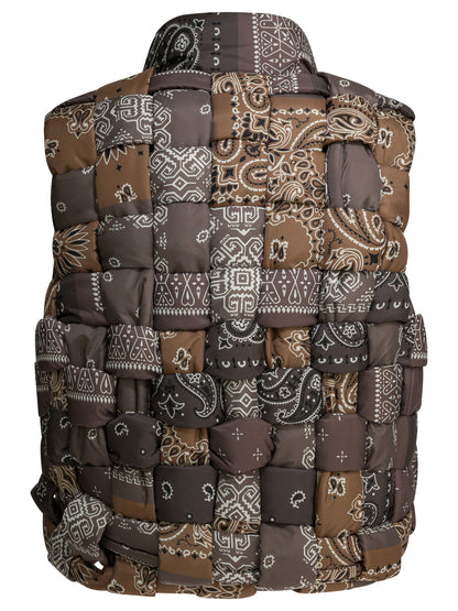 Kapital "Keel" Sleeveless jacket - Brown