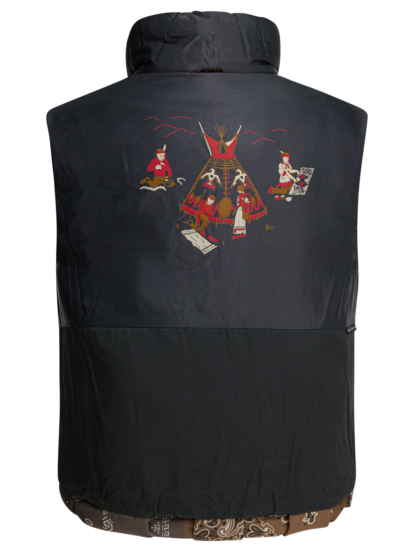 Kapital "Keel" Sleeveless jacket - Brown