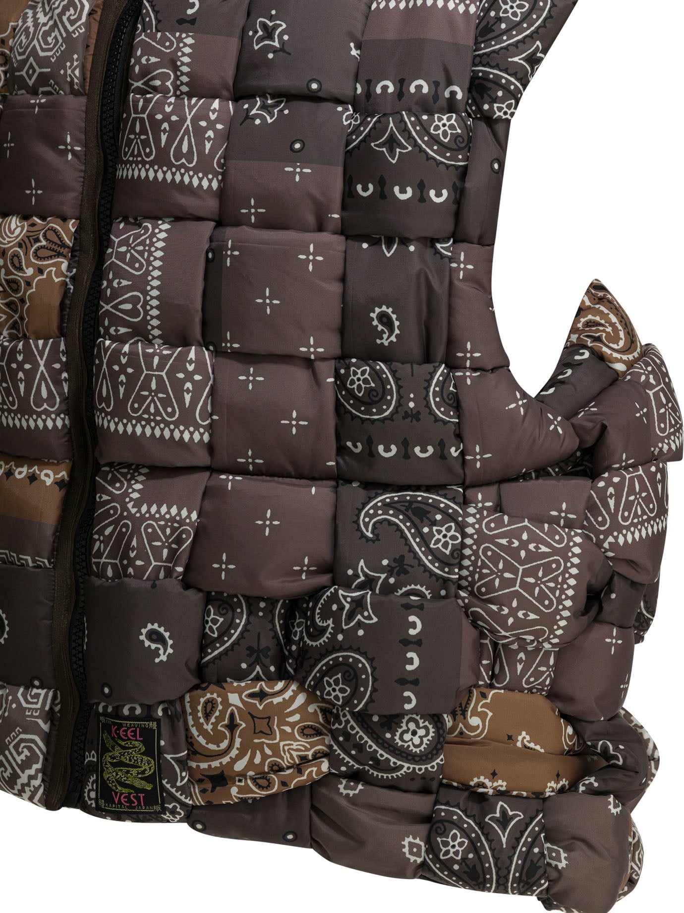 Kapital "Keel" Sleeveless jacket - Brown