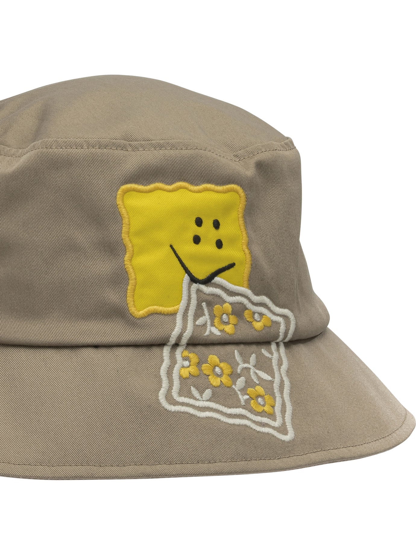 Kapital "Peckish Rainbowy" bucket hat - Beige