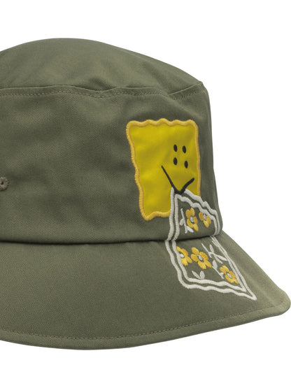 Kapital "Peckish Rainbowy" bucket hat - Green
