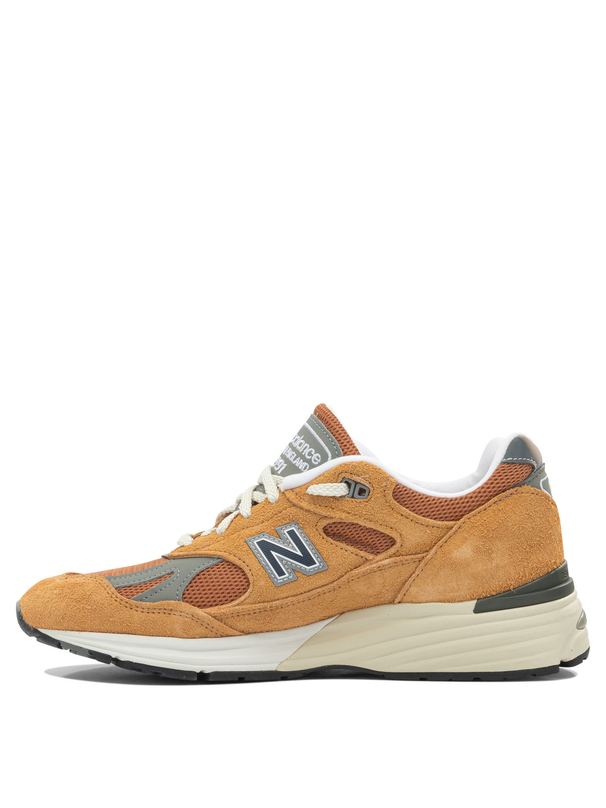 New Balance "Made in UK 991V2" Sneakers - Orange