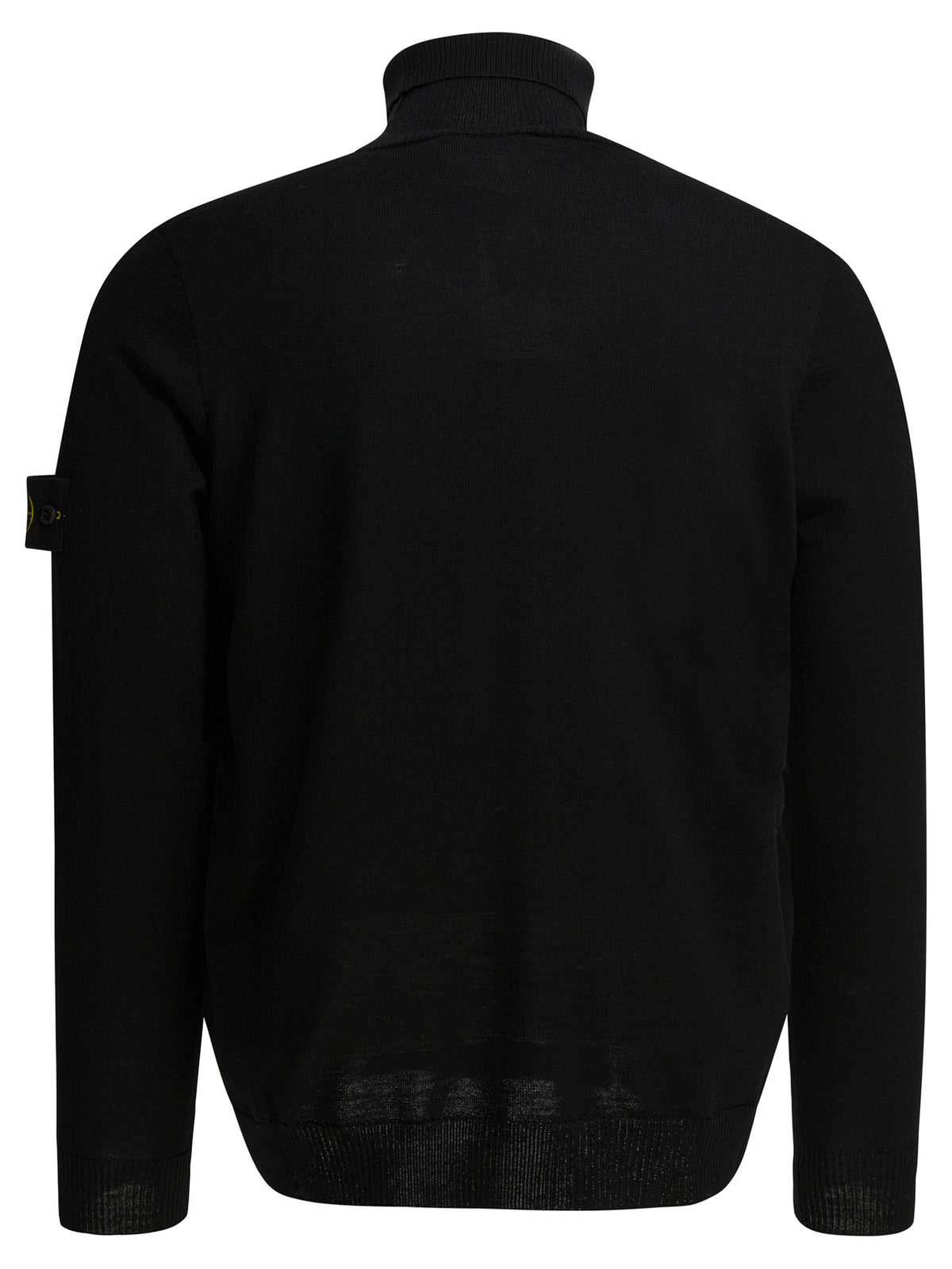 Stone Island "Light RWS" Turtleneck Sweater - Black
