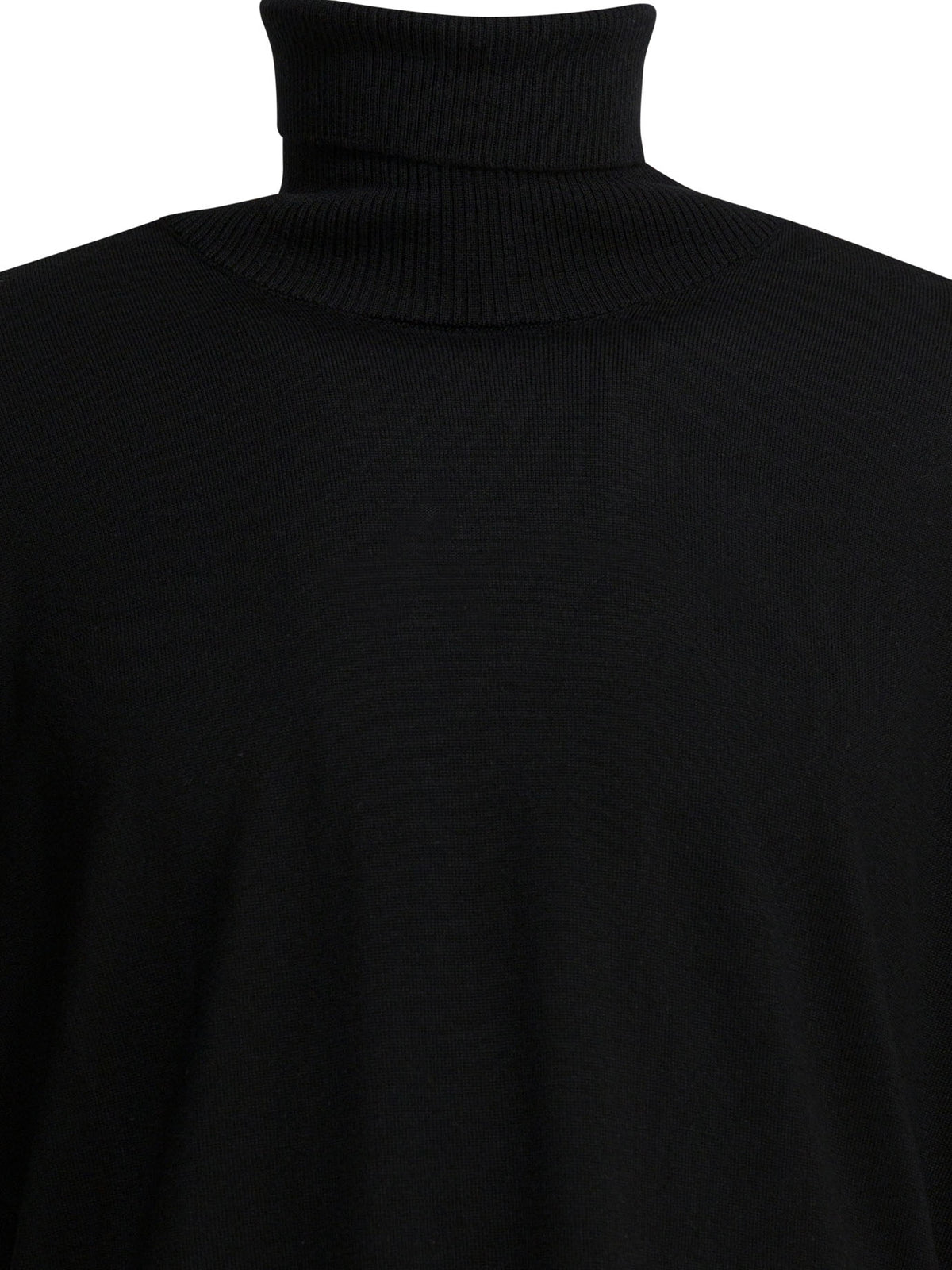 Stone Island "Light RWS" Turtleneck Sweater - Black