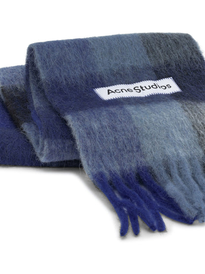 Acne Studios Scarves & Silk scarves - Blue