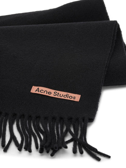 Acne Studios Scarves & Silk scarves - Black