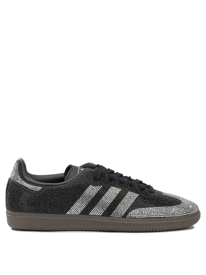 Adidas Originals "Samba OG" Low-Top Sneakers - Black
