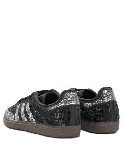 Adidas Originals "Samba OG" Low-Top Sneakers - Black