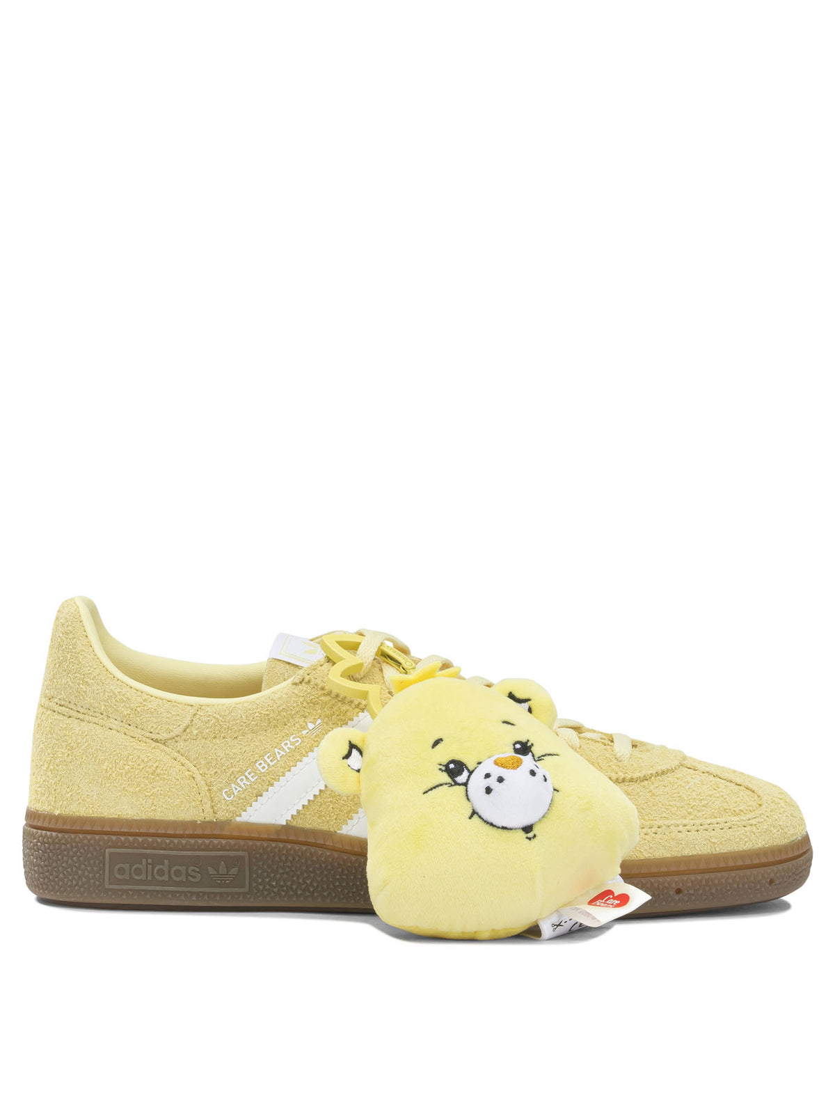 Adidas Originals "Handball Spezial Care Bears x Adidas" Low-Top Sneakers - Yellow