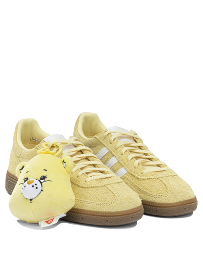 Adidas Originals "Handball Spezial Care Bears x Adidas" Low-Top Sneakers - Yellow
