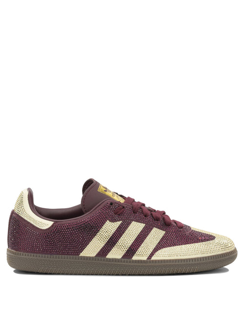 Adidas Originals "Samba OG" Low-Top Sneakers - Burgundy