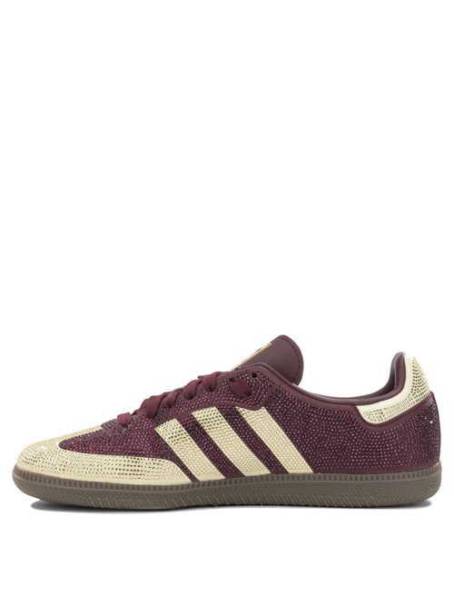 Adidas Originals "Samba OG" Low-Top Sneakers - Burgundy